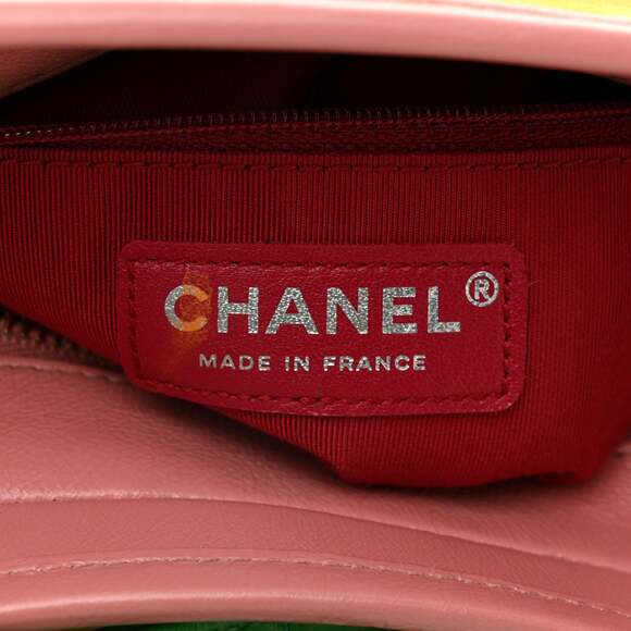 Suede Calfskin Quilted Small Gabrielle #200532C16B - Picture 6 of 11